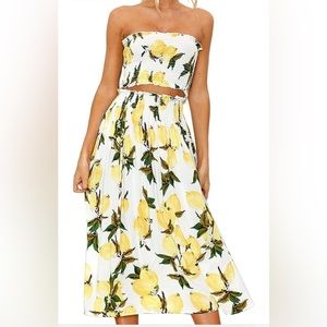 🍋NWT 2-Piece Boho Dress Set